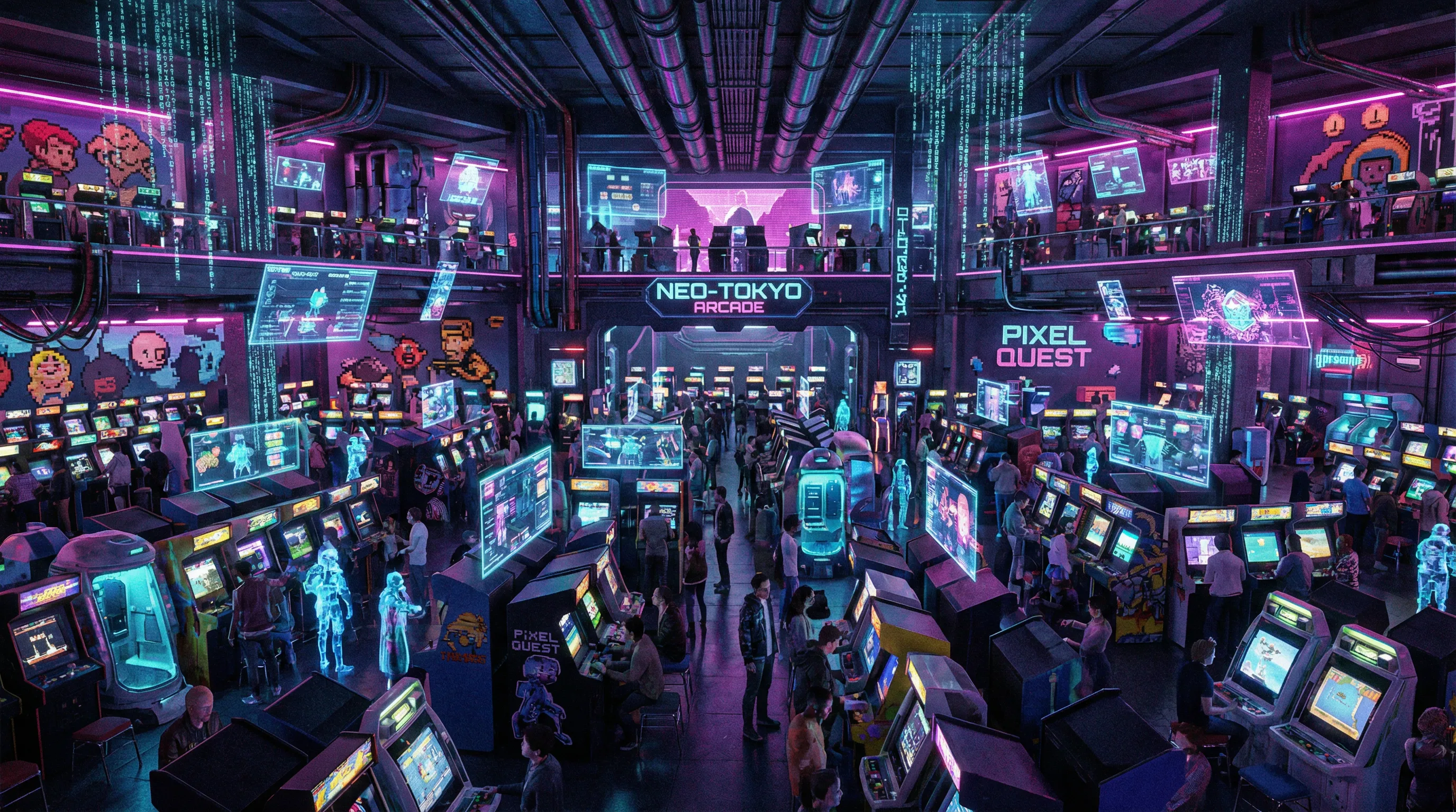 冰球突破 水果老虎机街机大厅全息全景